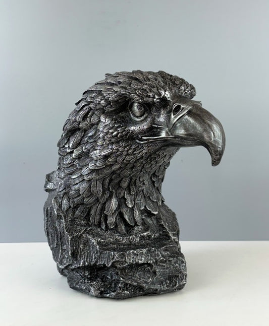 Eagle Head Statue, 29 cm - 11.4", Sculpture Art