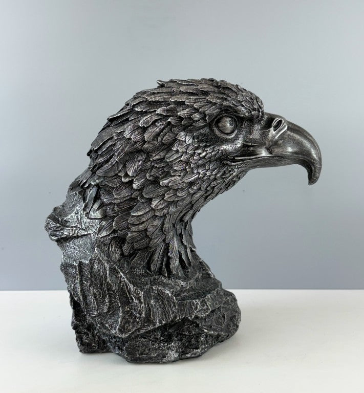 Eagle Head Statue, 29 cm - 11.4", Sculpture Art