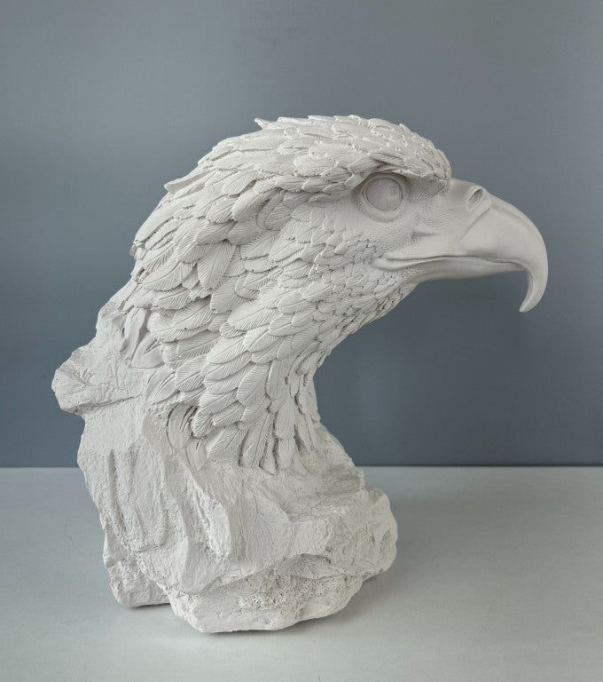 Eagle Head Statue, 29 cm - 11.4", Sculpture Art