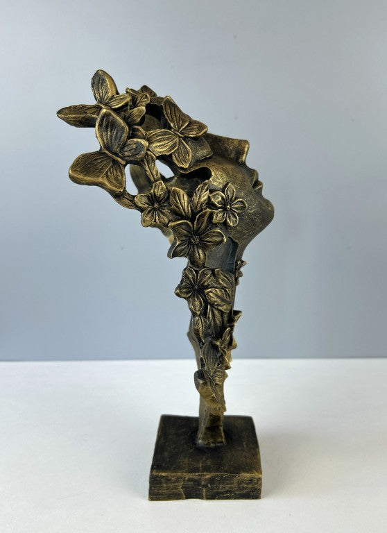 Flower Lady Bust Statue, 30 cm - 11.8 in