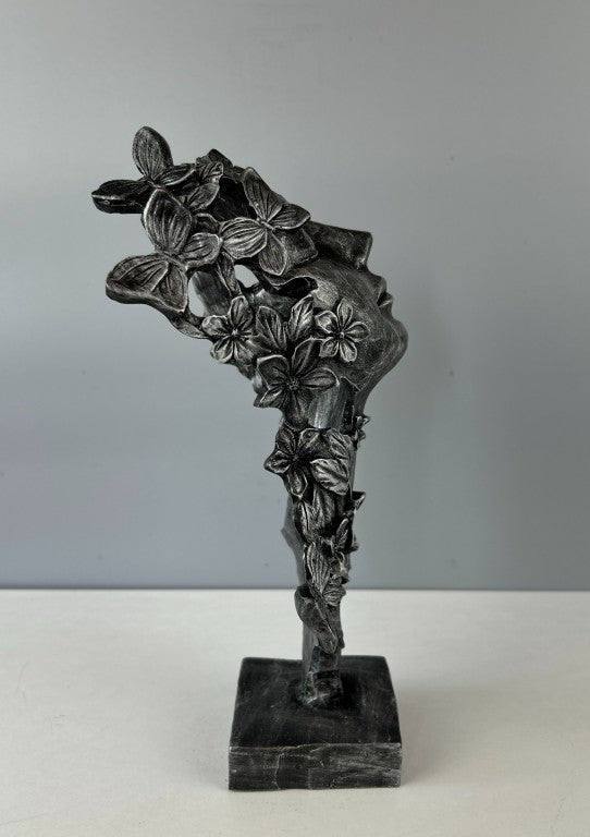 Flower Lady Bust Statue, 30 cm - 11.8 in