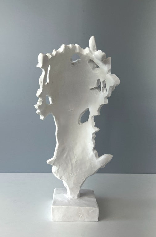 Flower Lady Bust Statue, 30 cm - 11.8 in