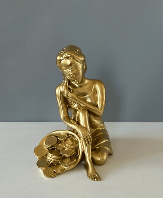 Fortuna Tyche Greek Goddess of Luck, 20 cm - 8 in