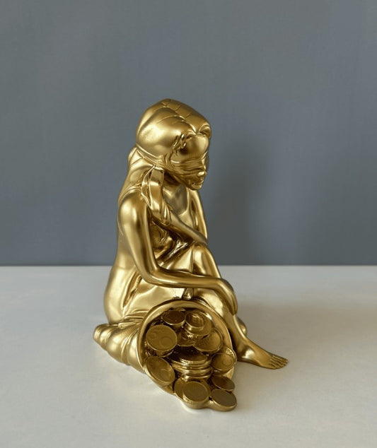 Fortuna Tyche Greek Goddess of Luck, 20 cm - 8 in