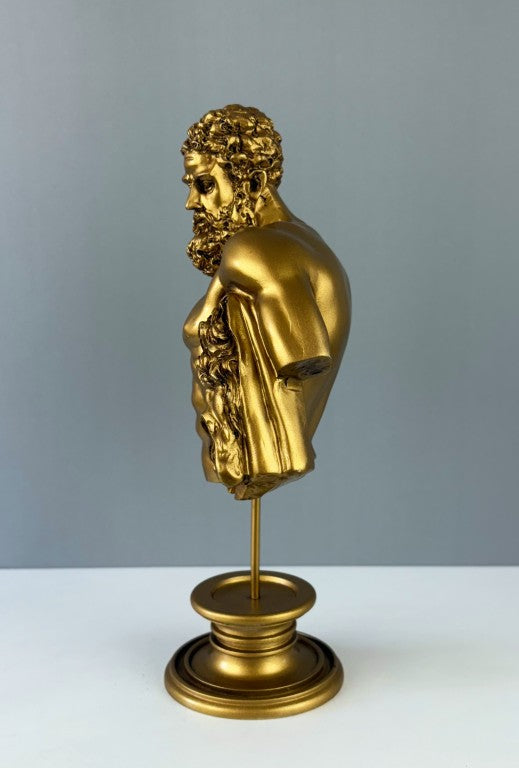 Hercules Bust Statue, 30cm - 11.8 in