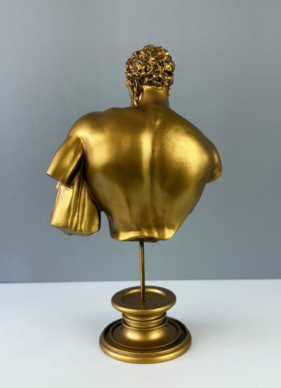 Hercules Bust Statue, 30cm - 11.8 in