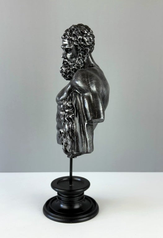 Hercules Bust Statue, 30cm - 11.8 in
