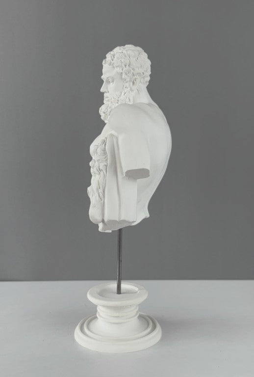 Hercules Bust Statue, 30cm - 11.8 in