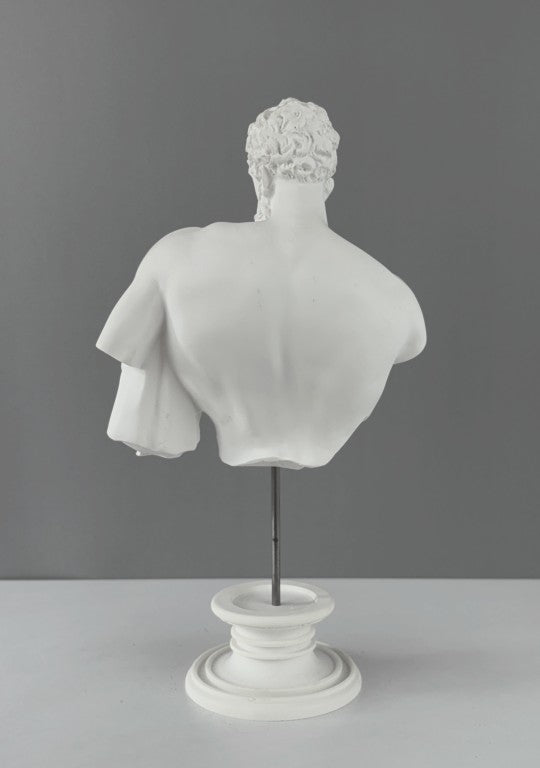 Hercules Bust Statue, 30cm - 11.8 in