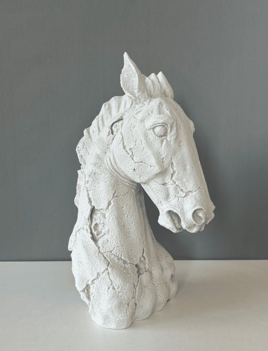 Horse Bust Statue, 38 cm - 15 in