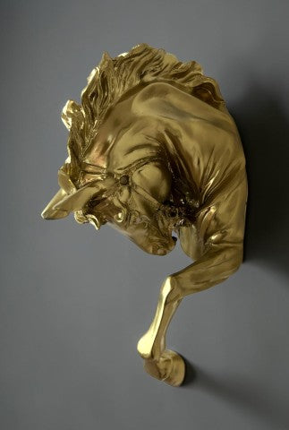 Horse Wall Sculpture, 48cm - 19 in