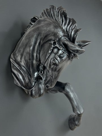 Horse Wall Sculpture, 48cm - 19 in