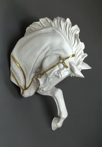 Horse Wall Sculpture, 48cm - 19 in