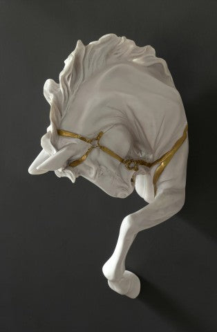 Horse Wall Sculpture, 48cm - 19 in