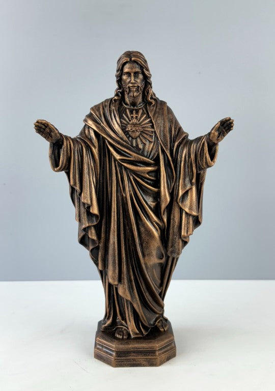 Jesus Bust Sculpture, 30cm - 11.8 in