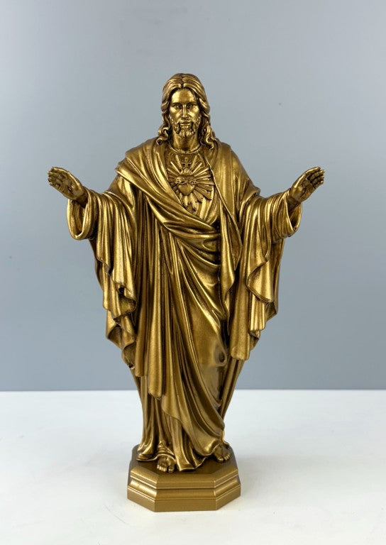 Jesus Bust Sculpture, 30cm - 11.8 in