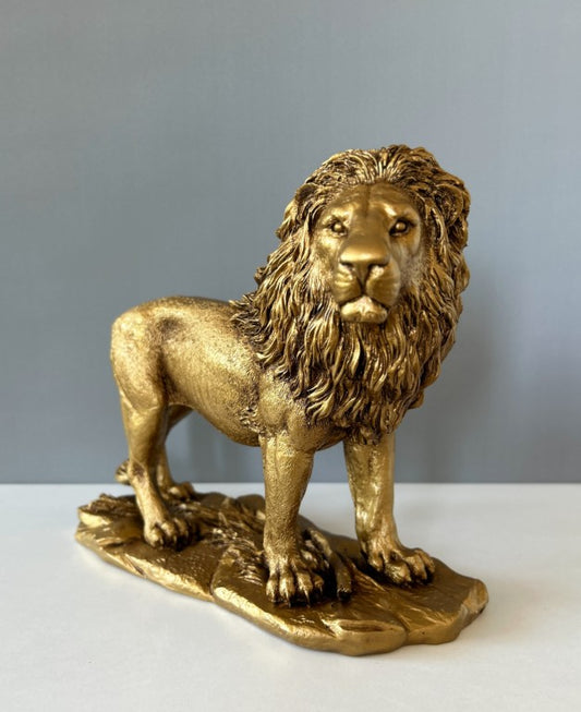 Lion Sculpture, 33 cm - 13 in