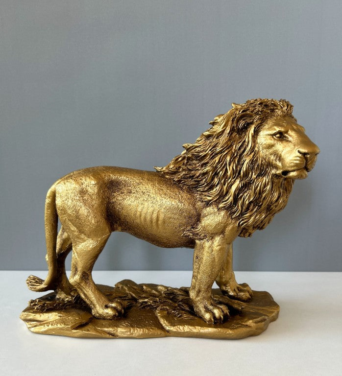 Lion Sculpture, 33 cm - 13 in