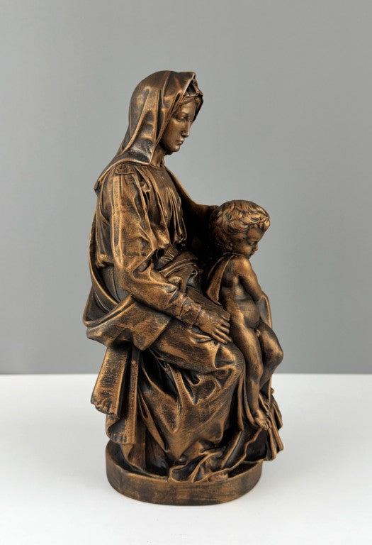 Madonna of Bruges by Michelangelo Statue, 28cm - 11"