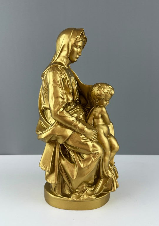 Madonna of Bruges by Michelangelo Statue, 28cm - 11"
