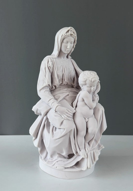 Madonna of Bruges by Michelangelo Statue, 28cm - 11"