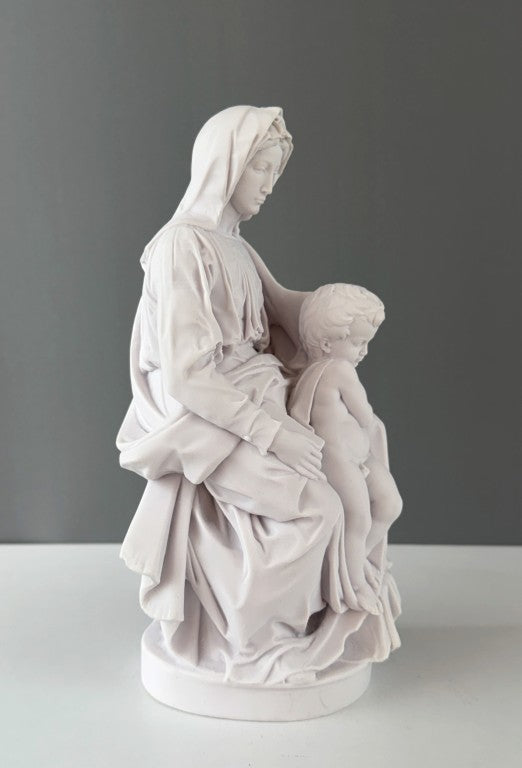 Madonna of Bruges by Michelangelo Statue, 28cm - 11"