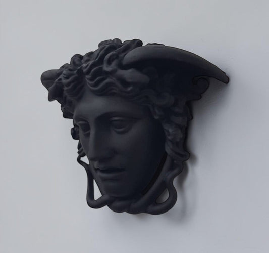 Medusa Wall Sculpture, 23 cm - 9 in