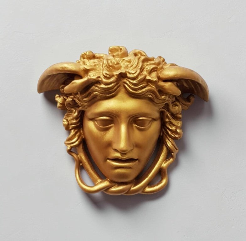 Medusa Wall Sculpture, 23 cm - 9 in