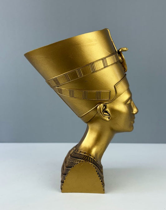 Queen Nefertiti Bust Statue, 23 cm - 9 in