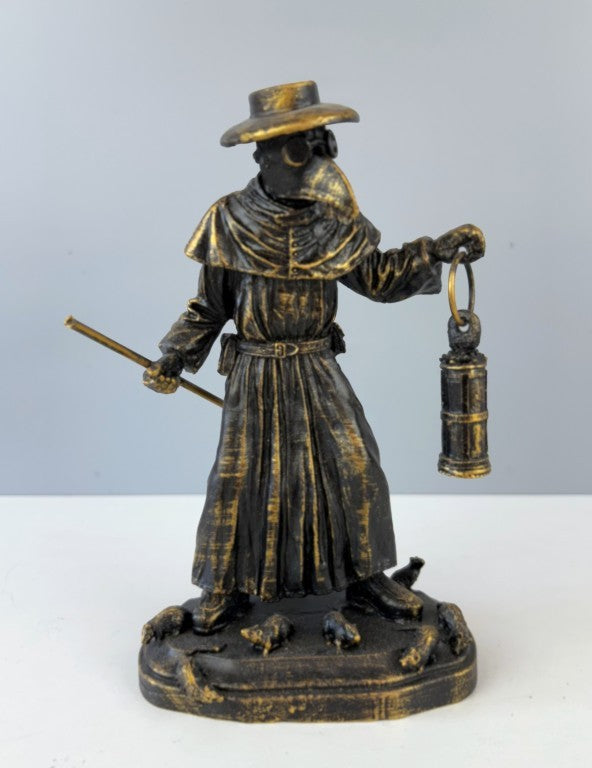 Plague Doctor Bust Statue, 21 cm - 8.3 in