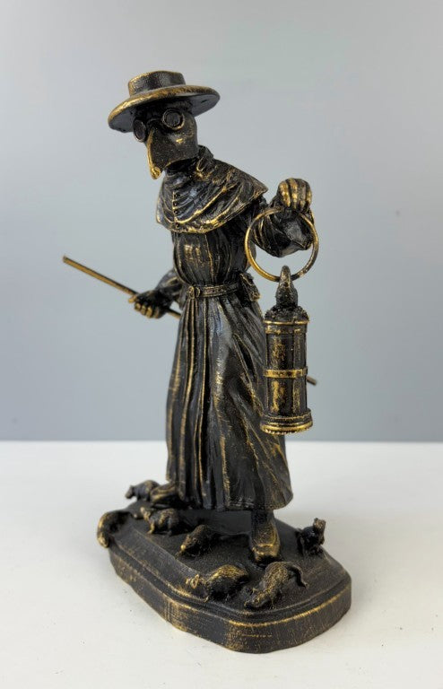 Plague Doctor Bust Statue, 21 cm - 8.3 in