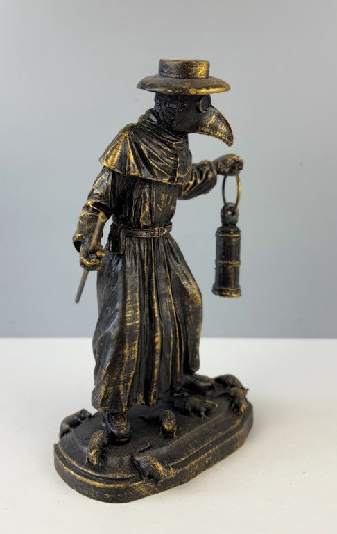Plague Doctor Bust Statue, 21 cm - 8.3 in