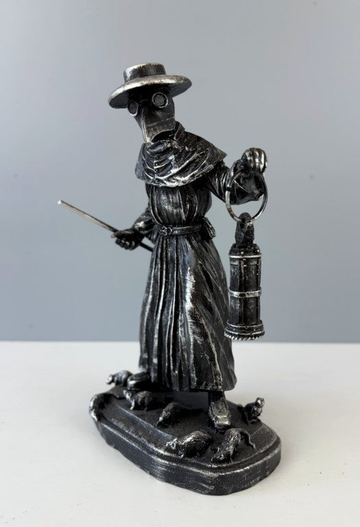 Plague Doctor Bust Statue, 21 cm - 8.3 in
