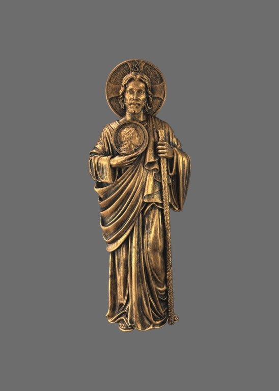 Saint Jude Wall Sculpture, 30 cm - 12 in