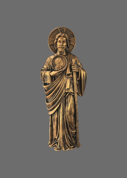 Saint Jude Wall Sculpture, 30 cm - 12 in