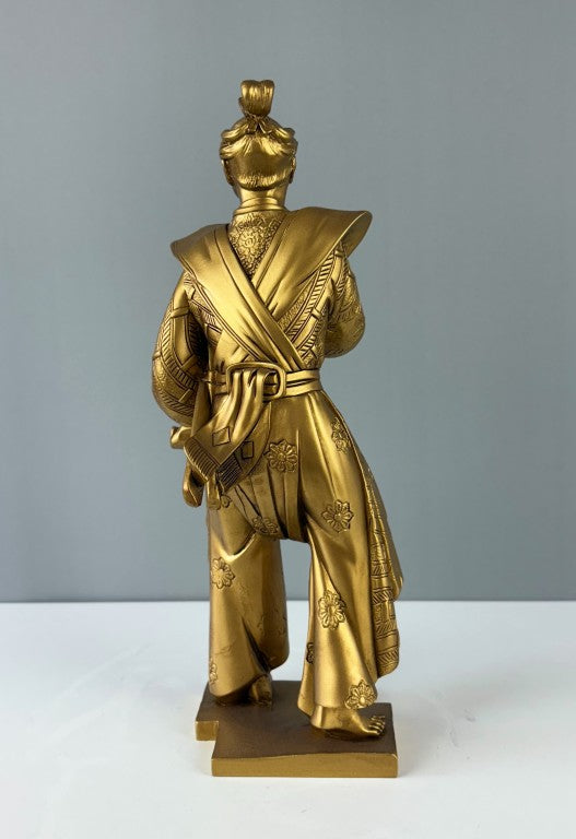 Japanese Samurai Statue, 33cm - 13 in