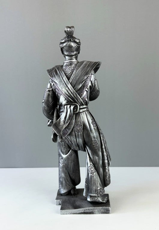 Japanese Samurai Statue, 33cm - 13 in
