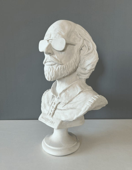 Shakespeare Bust Statue, 40 cm - 15.8 in