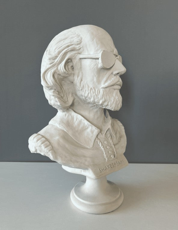 Shakespeare Bust Statue, 40 cm - 15.8 in