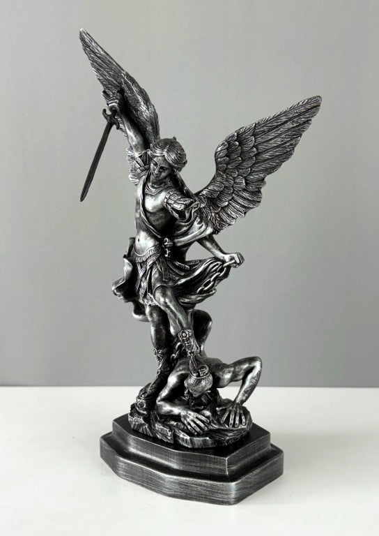 St. Michael Defeating Lucifer Statue, 29cm - 11.4 in