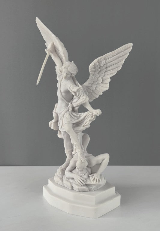 St. Michael Defeating Lucifer Statue, 29cm - 11.4 in