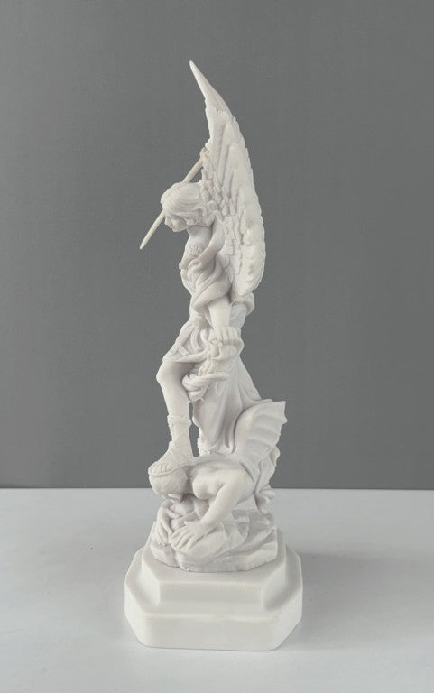 St. Michael Defeating Lucifer Statue, 29cm - 11.4 in