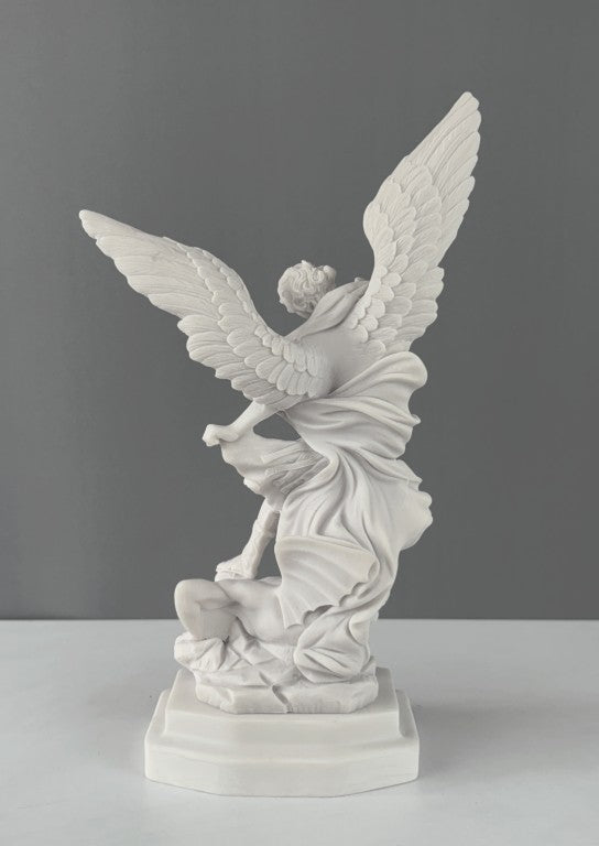 St. Michael Defeating Lucifer Statue, 29cm - 11.4 in