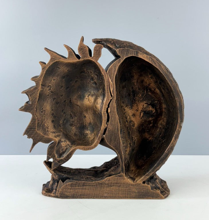 Sun & Moon Romantic Couple Sculpture, 26 cm - 10.2 in