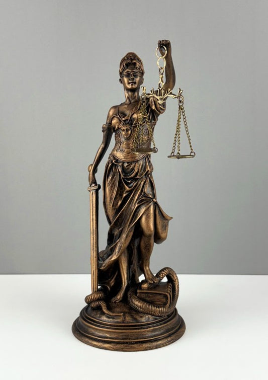 Themis Goddess of Justice Statue, 32 cm - 12.6"