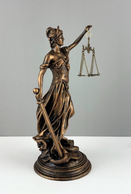 Themis Goddess of Justice Statue, 32 cm - 12.6"