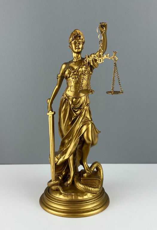 Themis Goddess of Justice Statue, 32 cm - 12.6"