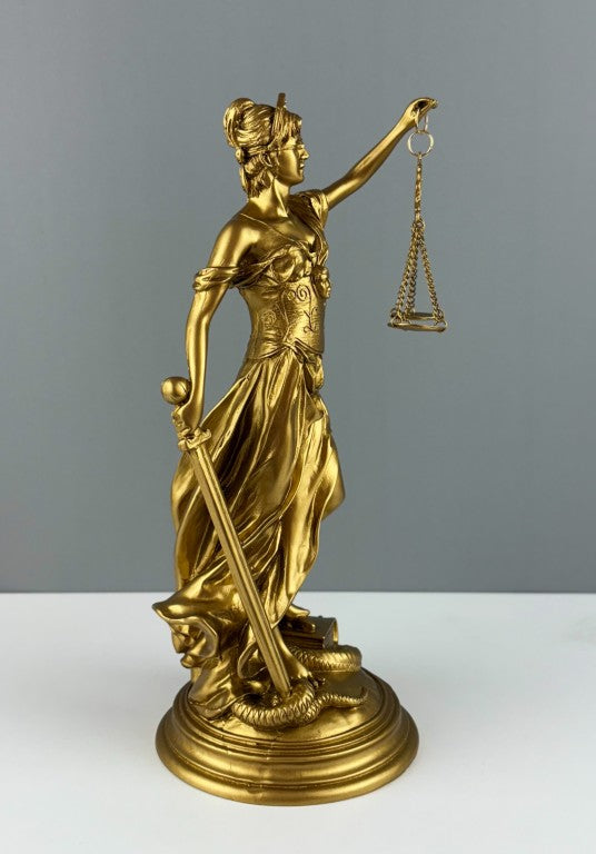 Themis Goddess of Justice Statue, 32 cm - 12.6"