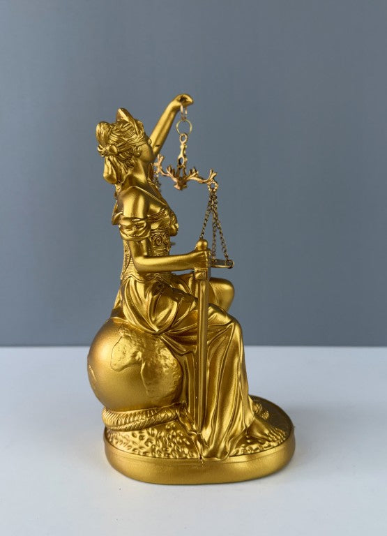 Themis Goddess of Justice Statue, 21 cm - 8.3"