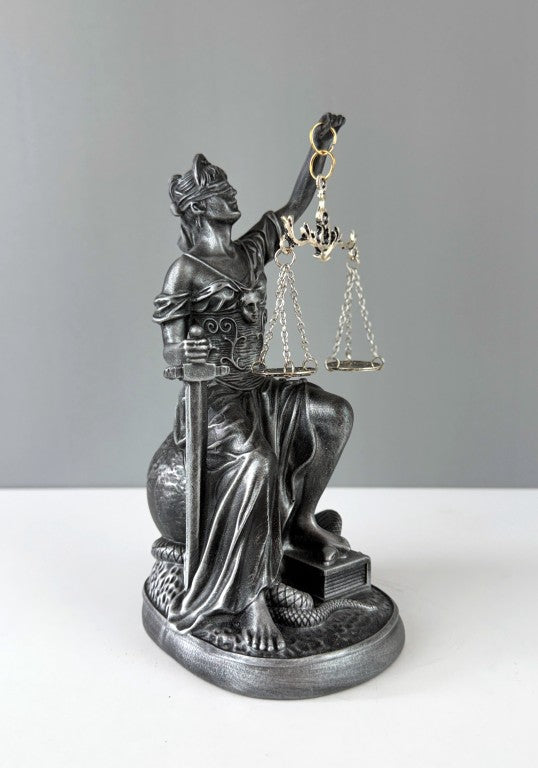 Themis Goddess of Justice Statue, 21 cm - 8.3"